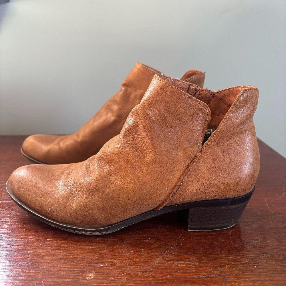 Lucky Brand LP-Banterr Barlina Leather Ankle Bootie